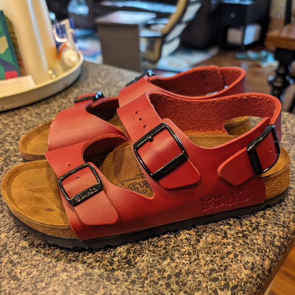 Birki's Birkenstock sandal with back strap